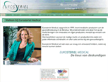 Tablet Screenshot of eurosteriel-medical.nl